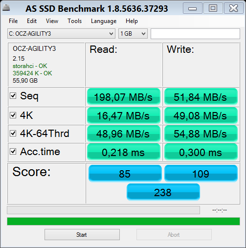 Dysk SSD OCZ-AGILITY3 60GB